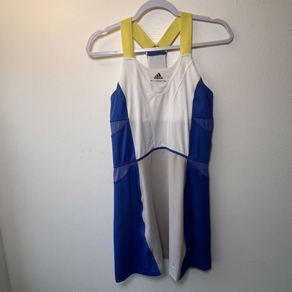 Adidas Stella McCartney Barricade Color Block Tennis Golf Dress Women 36 Sz S